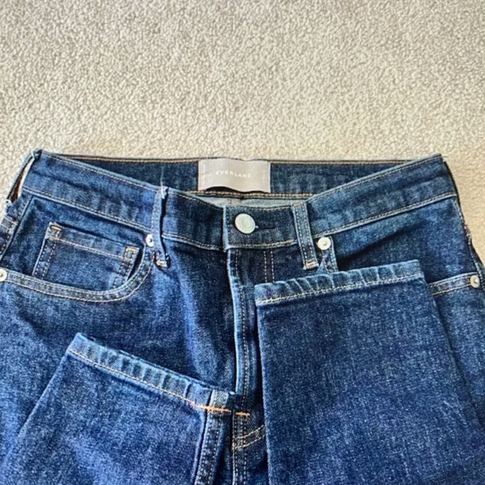 High Rise Blue Jeans - Picture 2 of 4